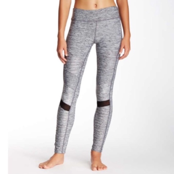 Electric Yoga Pants - Electric Yoga Heather Gray Motorcycle Leggings